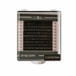 Вії Design Lashes 0,10 C - 7 мм (10 ліній) окрема довжина (пошкоджене пакування)
