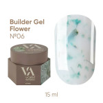 Моделюючий гель Valeri Builder Gel Flower №06, 15 мл