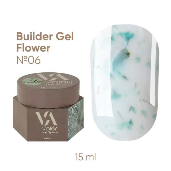 Моделюючий гель Valeri Builder Gel Flower №06, 15 мл Моделюючий гель Valeri Builder Gel Flower №06, 15 мл