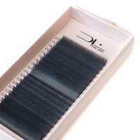 Вії Design Lashes Mix Lake Blue 0,07 C/CC - 8-13 мм (20 лінії) мікс