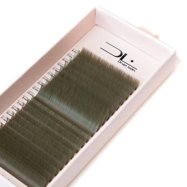 Вії Design Lashes Mix Dark Green 0,07 C/CC - 8-13 мм (20 лінії) мікс Вії Design Lashes Mix Dark Green 0,07 C/CC - 8-13 мм (20 лінії) мікс