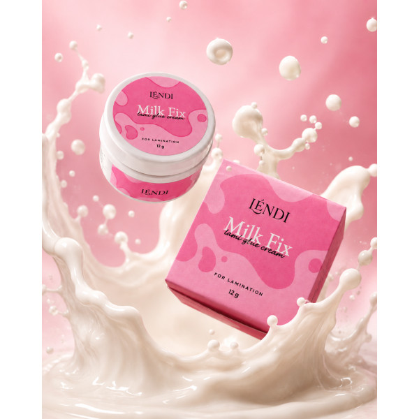 Клей для ламінування вій кремовий Lendi Milk Fix, 12 г Клей для ламінування вій кремовий Lendi Milk Fix, 12 г