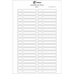 Наклейка для типсів, 40 шт (білі)
