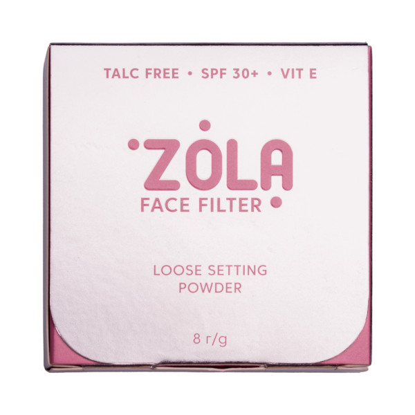 Фіксуюча розсипна пудра ZOLA Face Filter 01 Translucent Beige