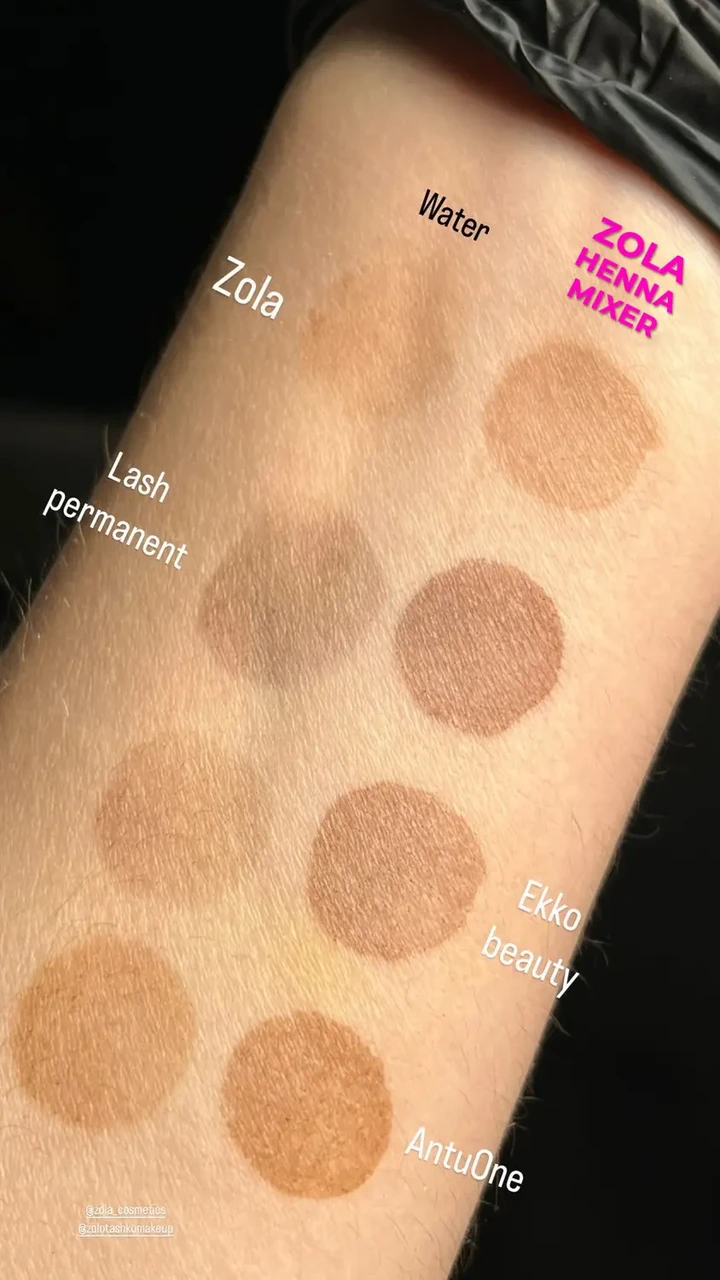 Активатор для хни ZOLA Henna Mixer, 30 мл