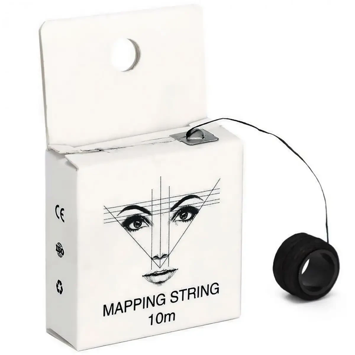 Нитка для розмітки брів Mapping String (біла), 10 м