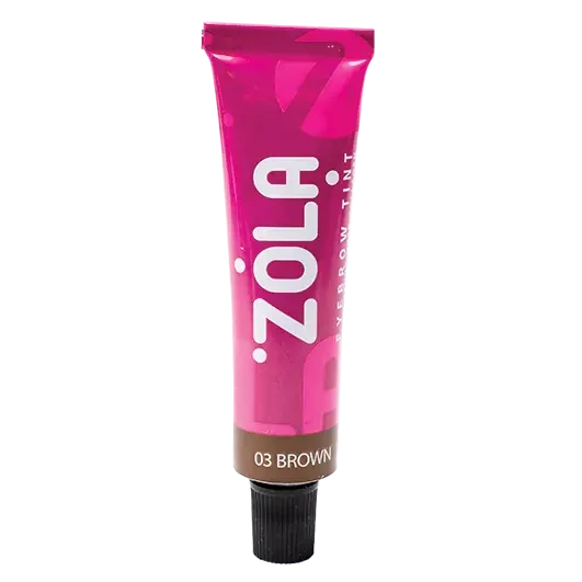 Фарба для брів із колагеном ZOLA - 03 Brown, 15 мл