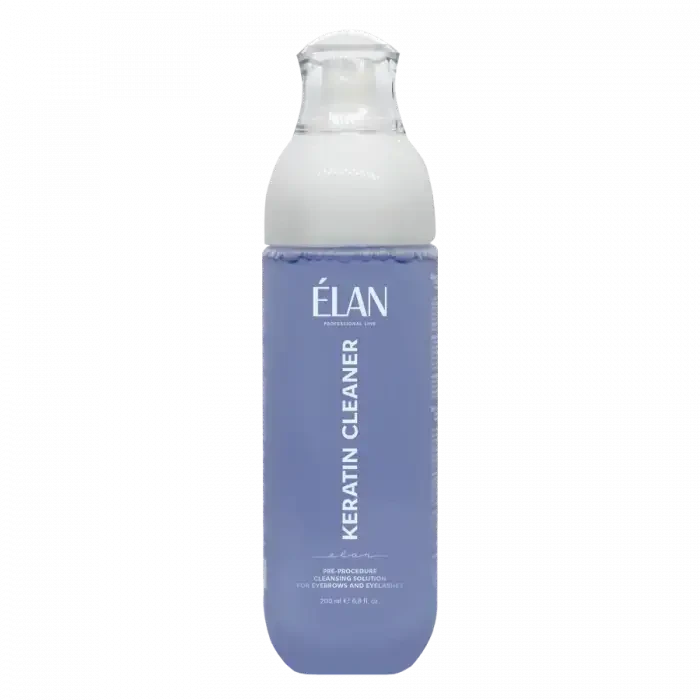 Тонік для знежирення брів та вій ELAN KERATIN CLEANER, 200 мл