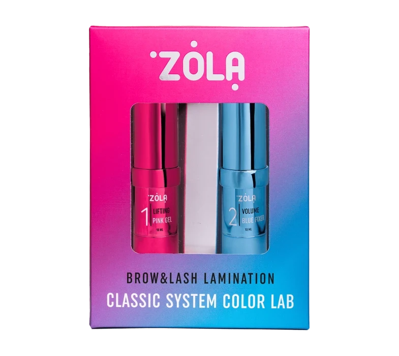 Набір для ламінування ZOLA Color Lab Brow&Lash Lamination Classic System