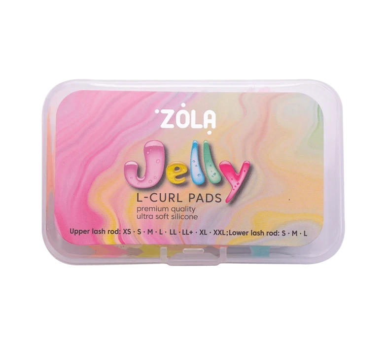 Бігуді, валики для ламінування вій ZOLA  Jelly L-Curl