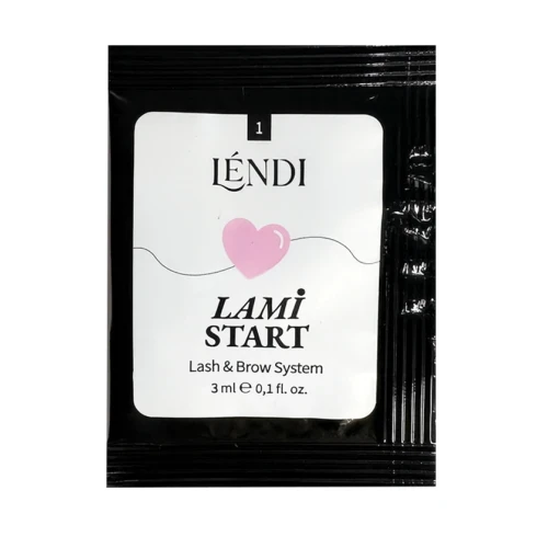Склад для ламінування вій та брів №1 Lendi Lami Like Start, саше 3 мл