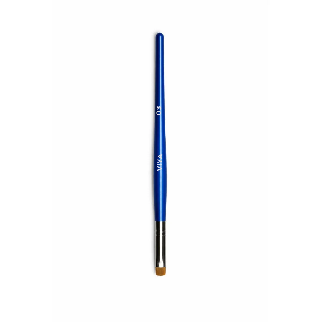 Пензель look at my brush, плоский, прямий, №03, VIYA