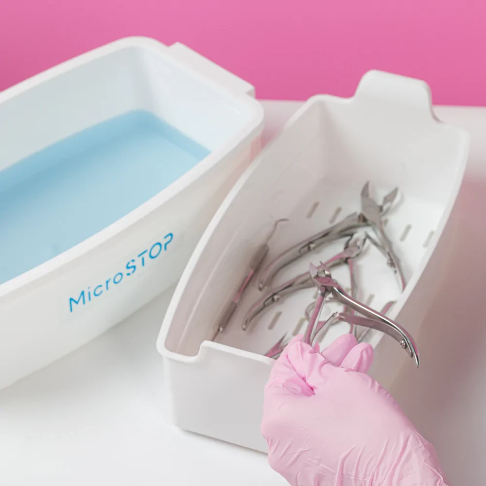 Контейнер для знезараження Microstop 3 л, рожевий